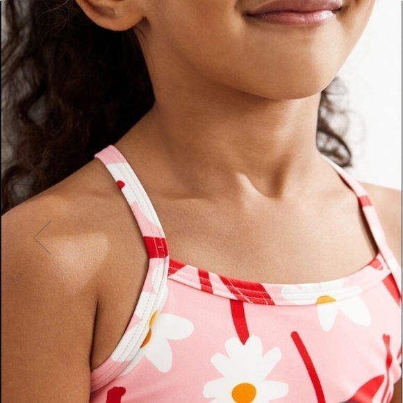 Hanna Andersson Tankini Set Bold Butterfly Size 3 (90) - Picture 4 of 8